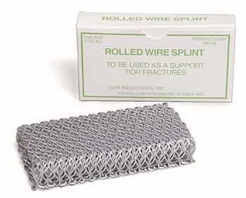Wire Rolled Splint