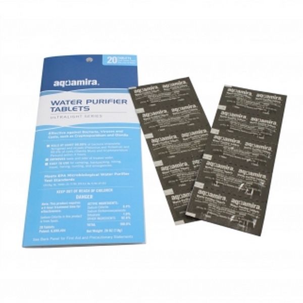 Water Purification Tablets (20 pack)