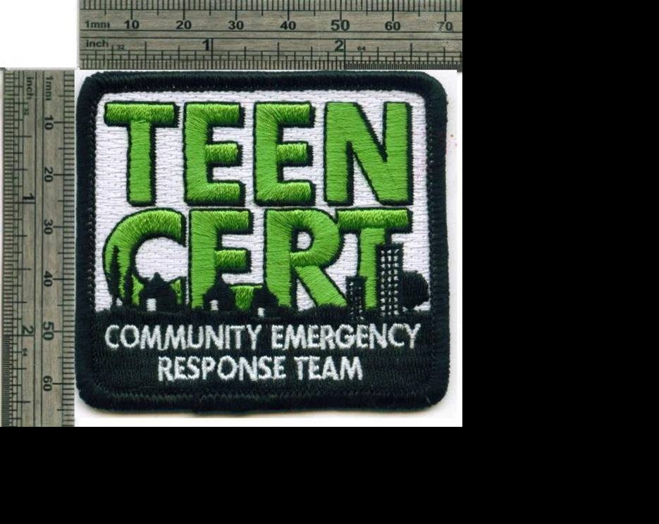 TEEN CERT Patch (Embroidered)
